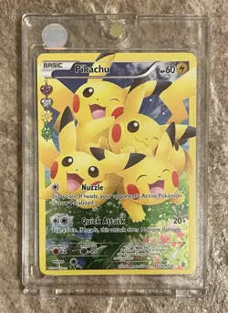 Pokemon Pikachu RC29/RC32 Basic Card 60 HP Quick Attack Electric 2016 - Image 1