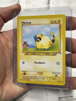 POKEMON MAREEP 75/105 NEO DESTINY COMMON NEAR MINT NM/MT POKEMON NINTENDO CARD - Image 2