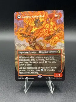 Ashling, Rekindled / Rimebound (Borderless) #290 - Rare - Lorwyn Eclipsed - ECL - Image 1