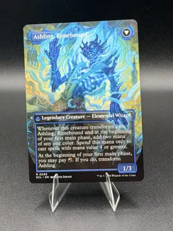 Ashling, Rekindled / Rimebound (Borderless) #290 - Rare - Lorwyn Eclipsed - ECL - Image 2