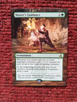 Master's Guidance MTG Avatar The Last Airbender Eternal Hand Painted Altered Art - Image 2