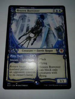 Brazen Borrower - Commander: Wilds of Eldraine: #85, MTG NM FREE SHIPPING - Image 1