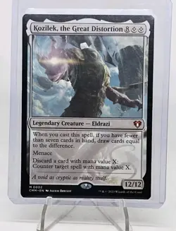 Magic: The Gathering, Kozilek, the Great Distortion, Commander Masters, 0002 - Image 1