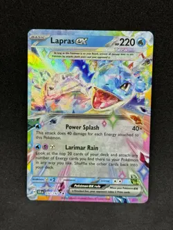 Pokemon Lapras EX 032/142 Stellar Crown Near Mint - Image 1