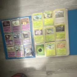 Pokemon TCG Binder Lot Pikachu Eevee Dragonite Thundurus Lumineon Cards - Image 4