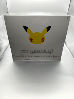 Pokemon 25th Anniversary Celebrations Elite Trainer Box (2021) Factory Sealed 820650809439 - Image 1