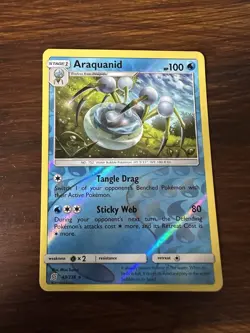 Araquanid 49/236 Unified Minds Reverse Holo Rare Pokemon TCG LP - Image 1