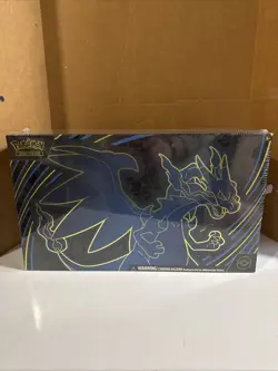 NEW Pokemon Mega Charizard X ex Ultra-Premium Collection Box Sealed - Image 1