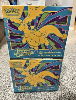 Pokemon TCG: Mega Evolution Ascended Heroes Pokemon Center ETB x2 - Image 1