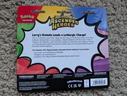 Pokemon Ascended Heroes 2 Pack Blister Larry’s Komala - In Hand Ships Now - Image 2
