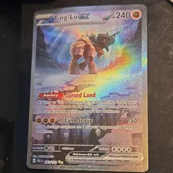 Pokemon Ting-Lu ex 263/193 Sv02: Paldea Evolved Special Illustration Rare Holo - Image 1