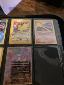 Ancient Mew +3 Legendary Birds (4) Cards Pokemon The Movie Promos - Image 3