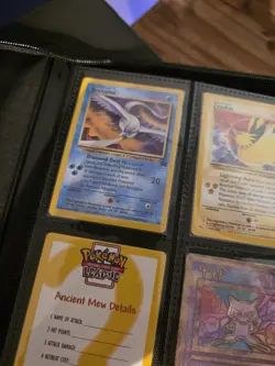 Ancient Mew +3 Legendary Birds (4) Cards Pokemon The Movie Promos - Image 4