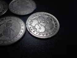 Pokemon Card Meiji Promo Battle Coin x7 Nidoking Ash etc #6248 - Image 2