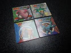 Pokemon GB Pocket Mini Stadium Card Non Holo x4 Chansey Machamp etc #5793 - Image 3