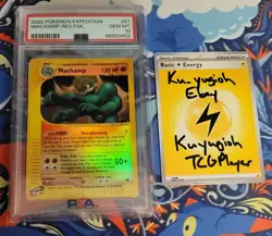 MACHAMP Pokemon Expedition #51 51/165 Reverse HOLO PSA 10 LOW POP:27 ONLY!!!! - Image 1