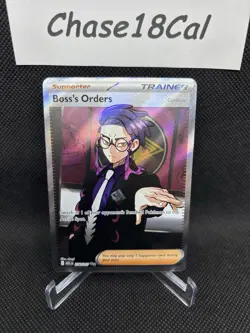 Boss’s Orders 256/217 Ultra Rare Full Art Pokemon Ascended Heroes NM - Image 1