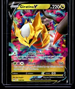 2022 Pokemon TCG Giratina V 130/196 Holo Pokemon Prize Pack Series 4 - Image 1