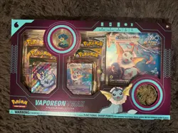 Pokemon Vaporeon VMAX Premium Collection Box Sealed Evolving Skies - Image 1