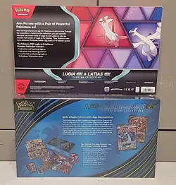 Pokemon Sealed Collection, Mega Charizard X Ex UPC, Lugia Ex & Latias Ex PC - Image 4