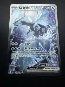 2025 POKEMON BLK EN-BLACK BOLT SPECIAL ILLUSTRATION RARE #165 KYUREM EX - Image 3