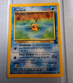 Pokemon Psyduck Black Star Promo #20 Rare NM Fast Ship - Image 1
