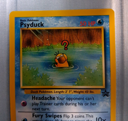 Pokemon Psyduck Black Star Promo #20 Rare NM Fast Ship - Image 3
