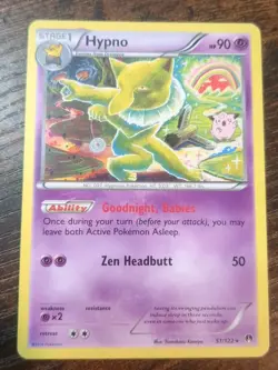 Hypno XY Pokemon Breakpoint 51/122 Non Holo Rare TCG Pokemon TCG Tomokazu Komiya - Image 1