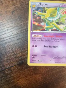 Hypno XY Pokemon Breakpoint 51/122 Non Holo Rare TCG Pokemon TCG Tomokazu Komiya - Image 3