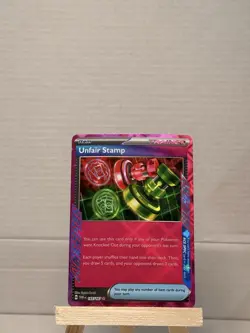 Unfair Stamp 165/167 Ace Spec - SV06 - Twilight Masquerade - NM - Pokemon TCG - Image 1