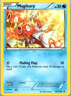 Pokemon TCG Magikarp 30/113 Legendary Treasures MP - Image 1