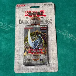 Yugioh Dark Beginning 2 Booster Pack Sleeved Blister Sealed - Image 1
