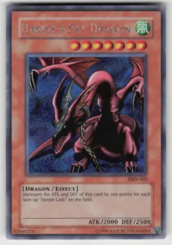 Harpie's Pet Dragon FMR-002 FMR Secret Rare Promo Yugioh - Image 1