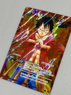 Monkey D Luffy - P OP 47 - One Piece Miracle Battle Carddass Card Japanese - Image 2