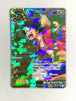 Monkey D Luffy - J1 P AS-011 - One Piece Miracle Battle Carddass Card Japanese - Image 1