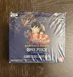 One Piece OP-01 Romance Dawn Booster Box BLUE BOTTOM English See pictures 🔥! - Image 2