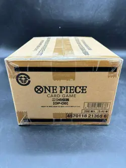 One Piece Japanese OP-08 Two Legends Booster Box Case Sealed - Image 1