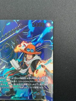 [NM]Portgas D. Ace ONE PIECE Card Japanese EB02-028 R Carrying on His Will 15F41 - Image 5