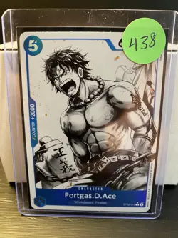 One Piece TCG - Portgas D. Ace Alt Art English - ST22-010 - ST22 Ace & Newgate - Image 3