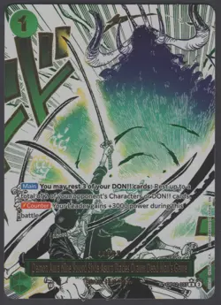One Piece Legacy of the Master Demon Aura Nine Sword Alt Art OP12-037 English - Image 1