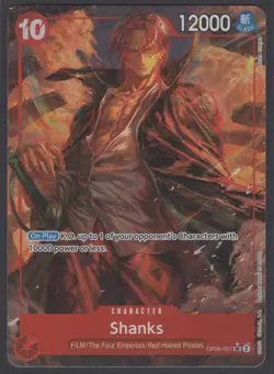 One Piece Wings of the Captain Shanks Alt Art OP06-007 English - Image 1