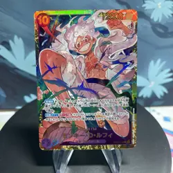 One Piece Monkey D. Luffy OP05-119 Japanese SEC NM - Image 1