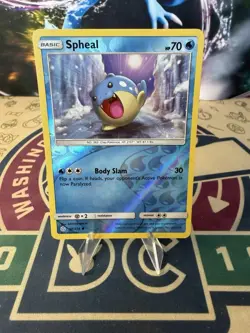 Spheal 50/236 Reverse Holo Cosmic Eclipse Foil Pokemon Card - Image 1