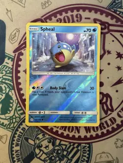 Spheal 50/236 Reverse Holo Cosmic Eclipse Foil Pokemon Card - Image 3