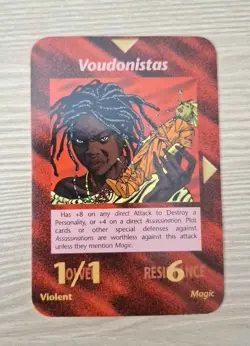 Voudonistas Card Unlimited INWO Illuminati Game NM-MT - Image 1