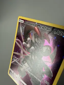 Armored Mewtwo SM228 BLACK STAR PROMO Pokemon Card Sun & Moon Promo Holo NM - Image 2