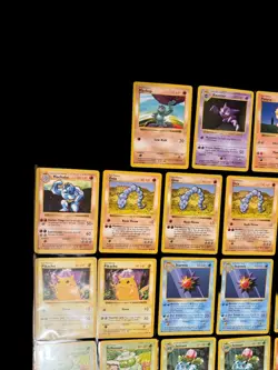 Pokemon Shadowless/Unlimited vintage lot of 45 cards with charmander and more🔥 - Image 2
