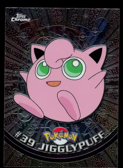 Pokemon Card - Jigglypuff Topps Chrome TV Animation Edition 39 Foil - Image 1