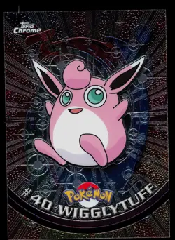 Pokemon Card - Wigglytuff Topps Chrome TV Animation Edition 40 Foil - Image 1