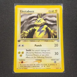 Electabuzz - 33/111 - Uncommon - 1st Edition - Neo Genesis - Pokemon Card - LP - Image 1